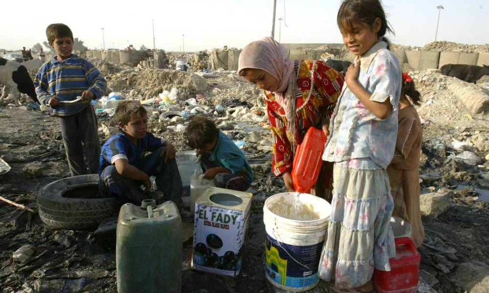 بالصورة : نسبة الفقر في المحافظات العراقية ..