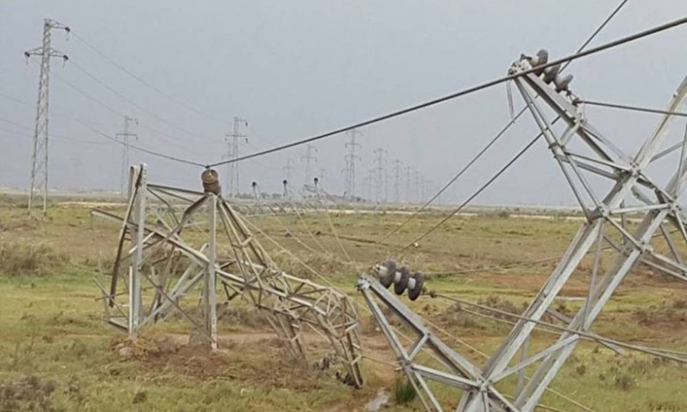 استهداف شبكة لنقل الكهرباء في كركوك بـ عبوة ناسفة