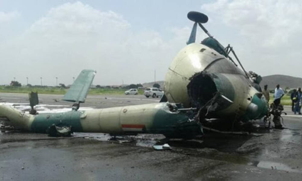 انفجار طائرة عسكرية تابعة للجيش السوداني بــ منطقة القضارف