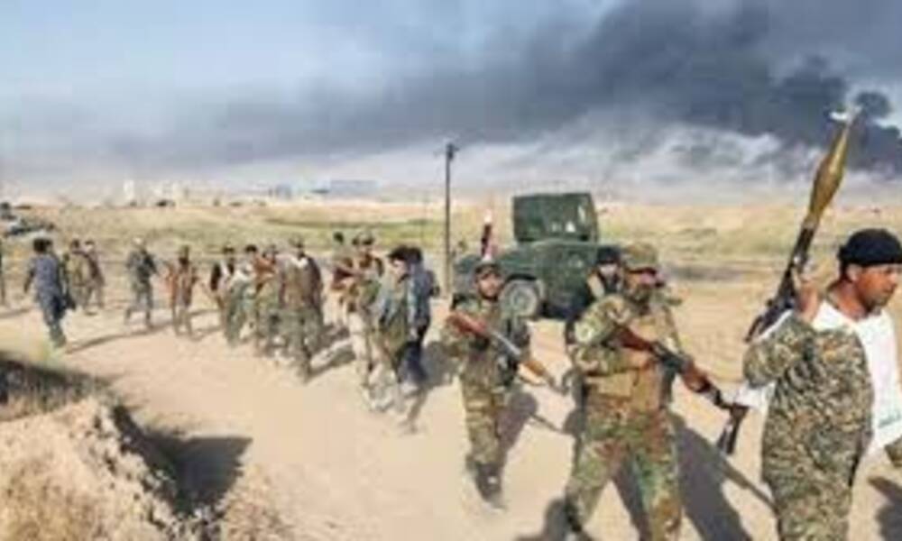 ضربة جوية تستهدف الفصائل الموالية لايران على الحدود العراقية السورية