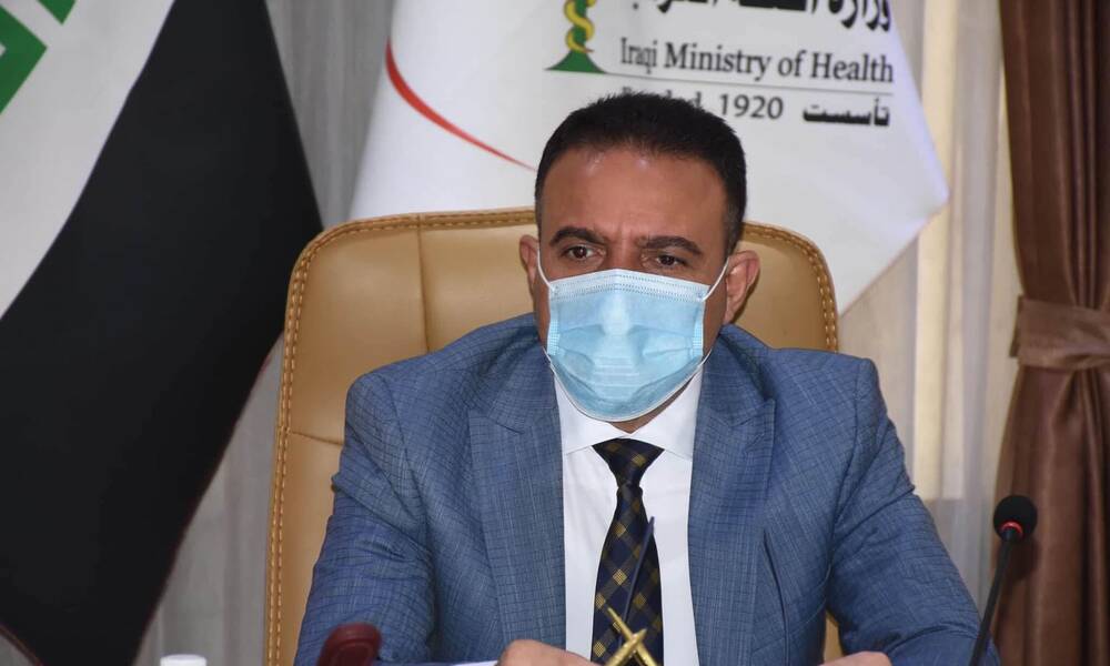 وزير الصحة..  يعلن تسجيل إصابات بسلالة كورونا الجديدة في العراق