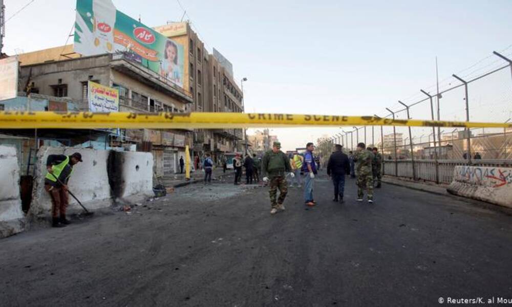 انفجار عبوة ناسفة داخل دراجة نارية وسط بغداد