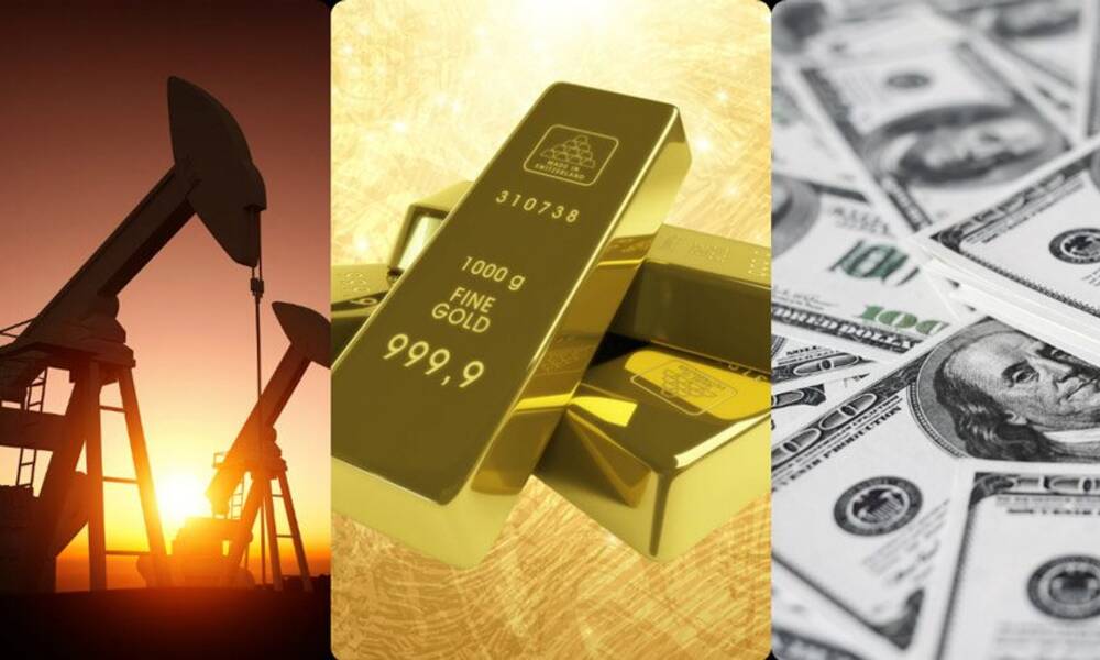 أسعار العملات الاجنبية والذهب والنفط لليوم الاحد