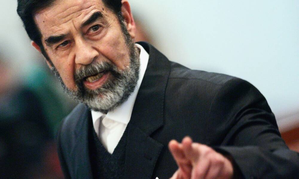  وجه صدام يبيض مع قبحه؟
