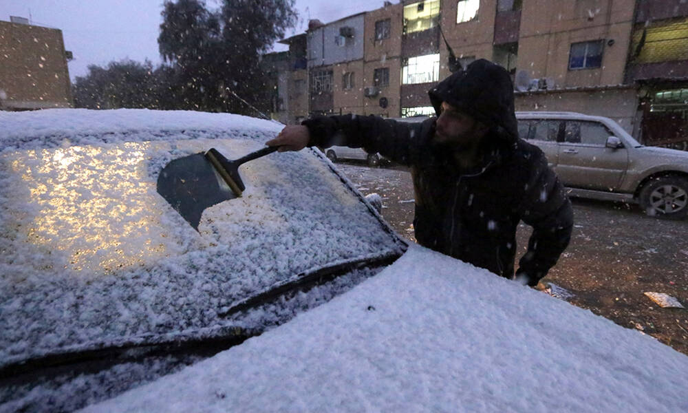 طقس العراق .. تساقط الامطار وتوقعات بتساقط الثلوج في بغداد الاثنين المقبل