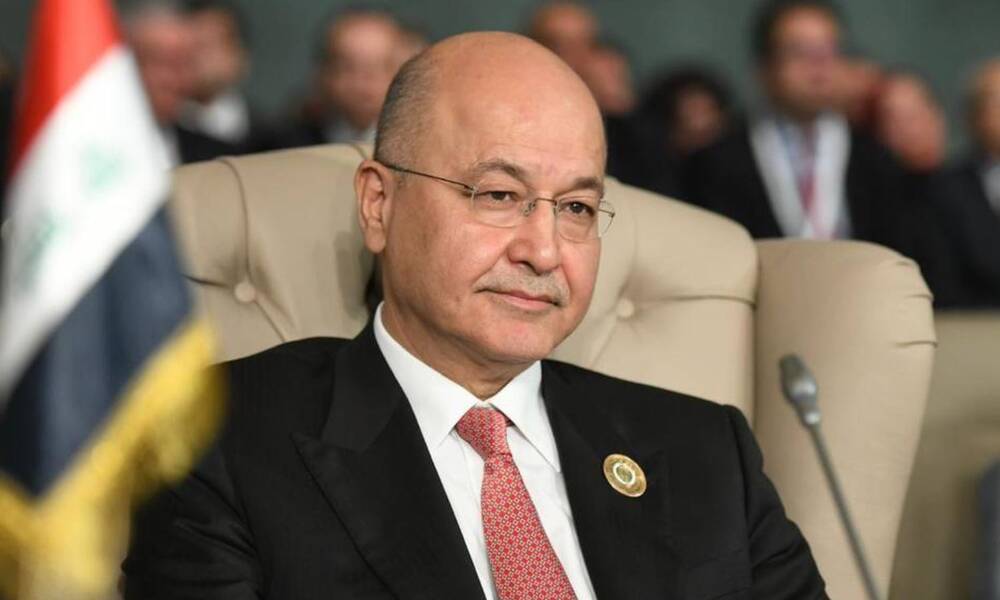 برهم صالح يدين استهداف البعثات الدبلوماسية