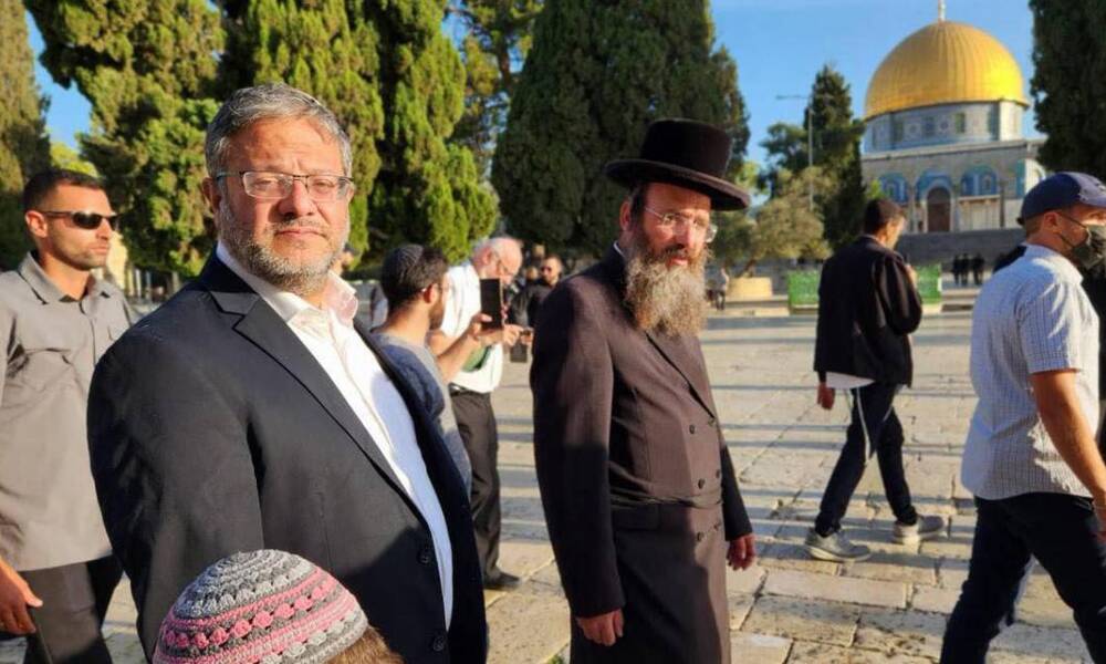 الامن الاسرائيلي يعتقل 5 فلسطينيين بتهمة التخطيط لاغتيال بن غفير