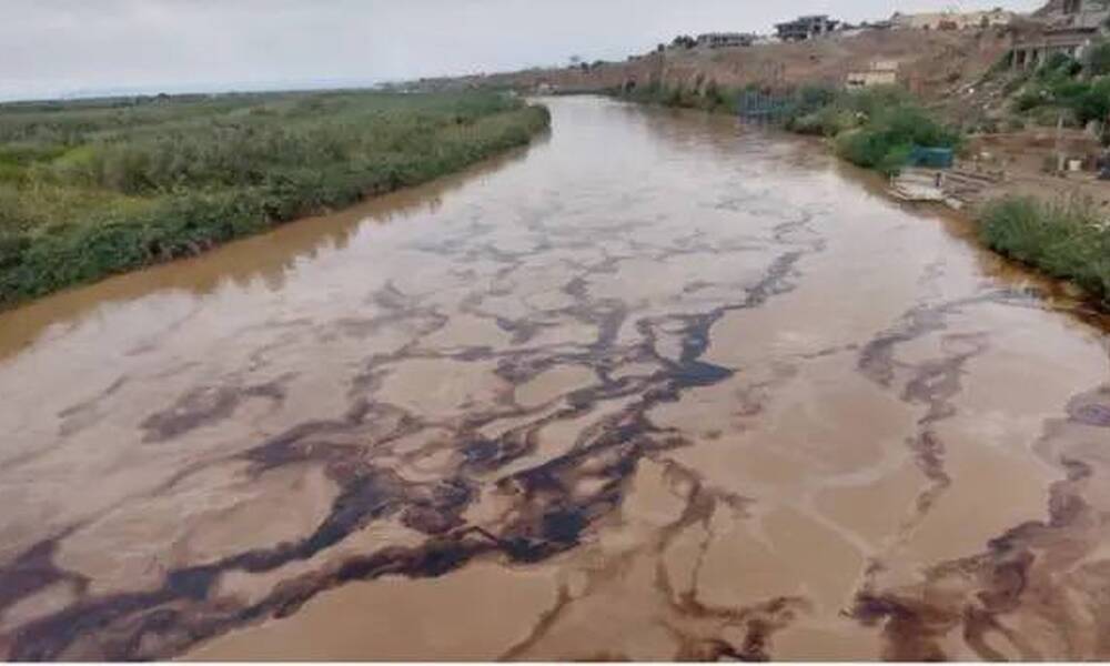 بقعة زيتية جديدة في نهر دجلة تتجه نحو  تكريت