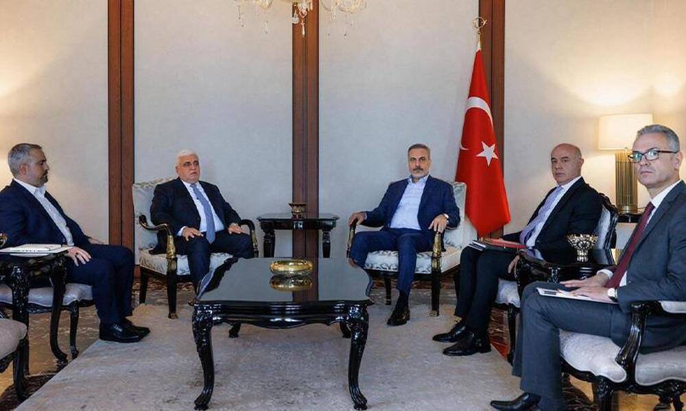 زيارة في وقت حساس.. رئيس الحشد يلتقي وزير الخارجية التركي!