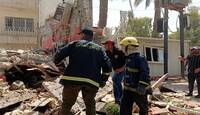 انهيار مطعم بانفجار اسفر عن قتلى وسط بغداد‎‎