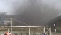 اندلاع حريق في مستشفى "مدينة الطب" بالعاصمة بغداد