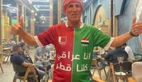 المشجع مهدي الكرخي .. هو الممثل الوحيد للكرة العراقية في مونديال قطر