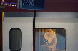 إصابة 3 اشخاص في حادث إطلاق نار على متن قطار في فرنسا