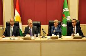 وفد من الخارجية التركية يصل الى المكتب السياسي للاتحاد الوطني الكردستاني بمدينة السليمانية