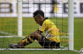 برشلونة تسعى إلى التعاقد مع الغابوني مهاجم بروسيا