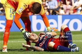 غياب ميسي عن نهائي كاس العالم للأندية بسبب حصى في كليته