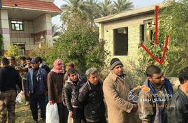 بالصور.. داعشي "خطير" يظهر في القناة العراقية الرسمية متخفياً مع نازحي السجارية