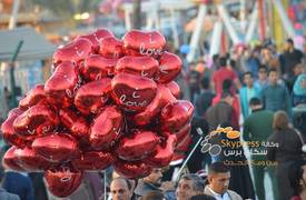 ما عدد المحتفلين بـ"عيد الحب" في بغداد؟