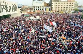 الصدر يدعو الى تظاهرة مليونية الاثنين المقبل