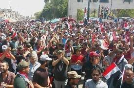 اتباع الصدر يرددون الهتافات الاحتجاجية ضد الخشلوك والسبب؟