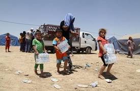 الأمم المتحدة : ليس لدينا أموال لإغاثة النازحين في العراق