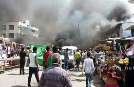 أستشهاد وإصابة تسعة أشخاص بتفجير غربي بغداد