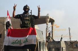 خلية الاعلام الحربي: الفرقة العاشرة تحرر البو عساف وترفع العلم العراقي فوق مبانيها