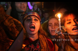 "مسيحيو قرقوش" يحتفلون بتقدم القوات الامنية لتحرير الموصل