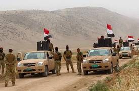 القطعات العسكرية تتقدم باتجاه النمرود جنوبي الموصل
