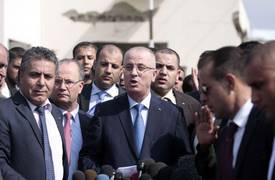 نجاة رئيس الوزراء الفلسطيني من "محاولة اغتيال"