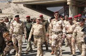 رئيس اركان الجيش يصل برفقة عدد من الضباط إلى سنجار