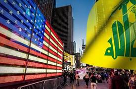 السفارة الامريكية في بغداد تعلن عن مكافئات مالية لمن يقدم معلومات عن العمليات المالية لـ"حزب الله"
