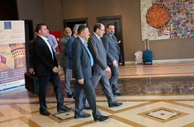 بالفيديو: المالكي يتلقى التهاني بعد إعادة انتخابه أميناً عاماً لحزب الدعوة