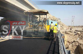 بالصور: افتتاح جسر بزيبز الجديد الرابط بين بغداد والأنبار بعد اعماره