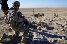 التحالف الدولي...يعيد تمركز مئات من قواته المتواجدة في القواعد العسكرية العراقية