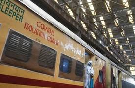 تخصيص 500 عربة قطار كمنشأت صحية لمواجهة كورونا في الهند