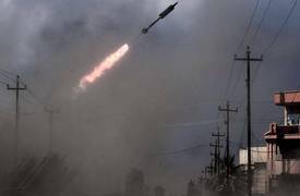 سقوط صاروخ قرب  مطار بغداد الدولي