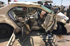 مقتل اثنين واصابة اخران بجروح في حادث مروري في اربيل