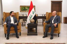 رئيس الجمهورية العراقي ورئيس البرلمان يشددان على ضرورة إجراء انتخابات مبكرة