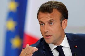 الرئيس الفرنسي يحذر من حرب اهلية في لبنان اذا تم التخلي عنه وعن مساعدته