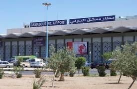 افتتاح مطار دمشق الدولي بعد أغلاقه لما يزيد عن 6 اشهر بسبب كورونا