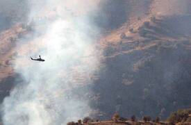 طائرات تركية تجدد القصف على محافظة اربيل مسببة نزوحا للاهالي