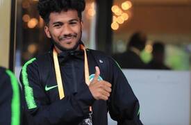 لاعب نادي النصر خالد الغنام يعلن إصابته بفيروس كورونا