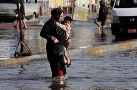 الأنواء الجوية ..تعلن عن كمية الأمطار التي هطلت على العاصمة  بغداد