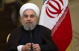 روحاني ..  يعلق على الاحتجاجات التي شهدها مبنى الكونكرس الاميركي
