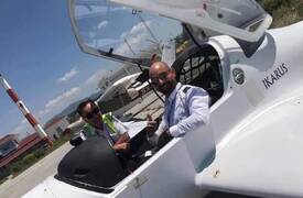 العثور على جثة الطيار العراقي الكابتن عمار ابراهيم  داخل حطام طائرته في اليونان