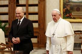 البابا من قلب بغداد: كفى عنفاً وفساداً وانقساماً