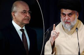هجوم الصدر على برهم صالح اثار جدلا سياسيا واسعا ..هل سيؤثر على مستقبل الاخير؟!