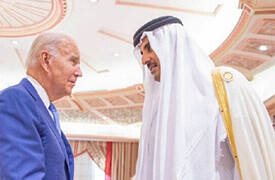 الرئيس الامريكي يعرب عن شكره لـــ أمير قطر لدوره في تبادل السجناء مع إيران