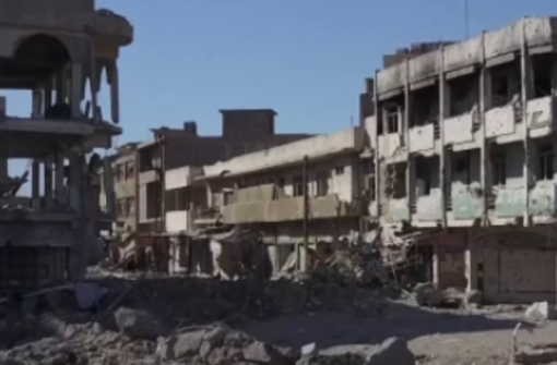 بالفيديو... بشاعة الخراب الذي خلفه "داعش" باحياء الموصل
